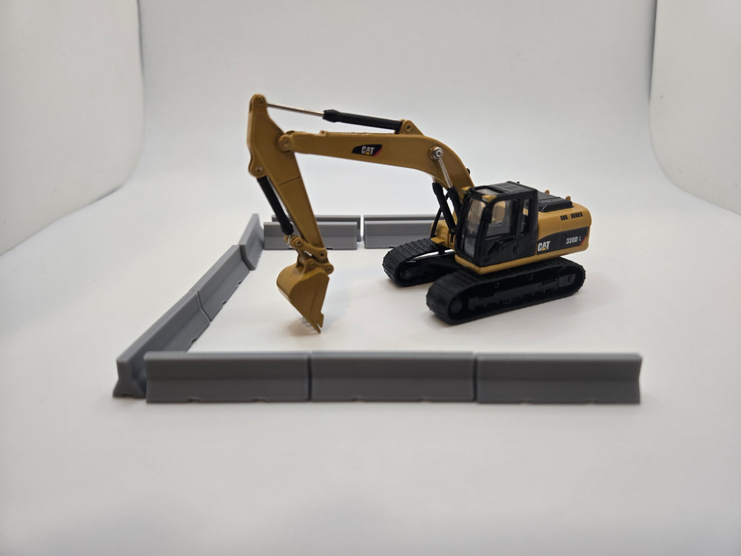 1/87 Scale Jersey Barriers *12 Pack*