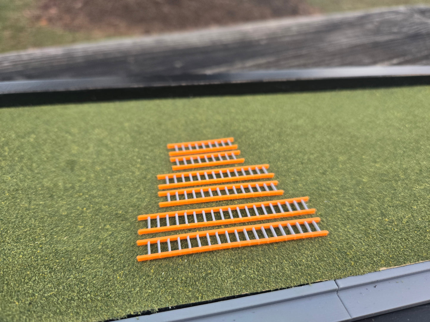 1/87 Scale 6 piece Ladder Set