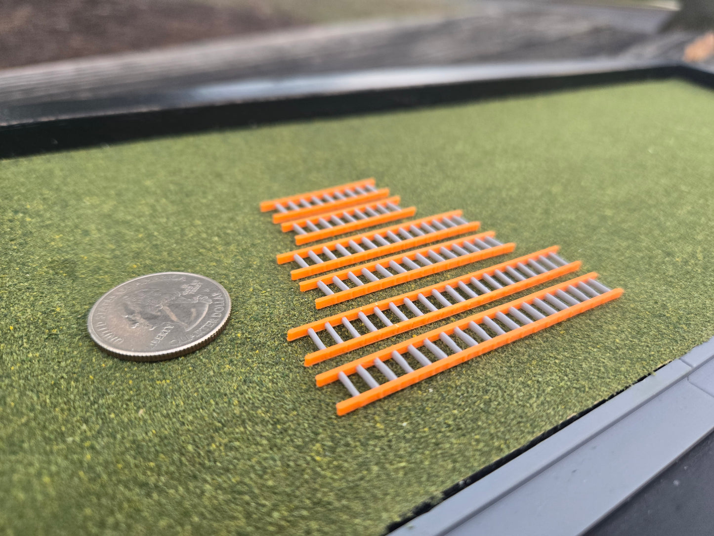 1/87 Scale 6 piece Ladder Set