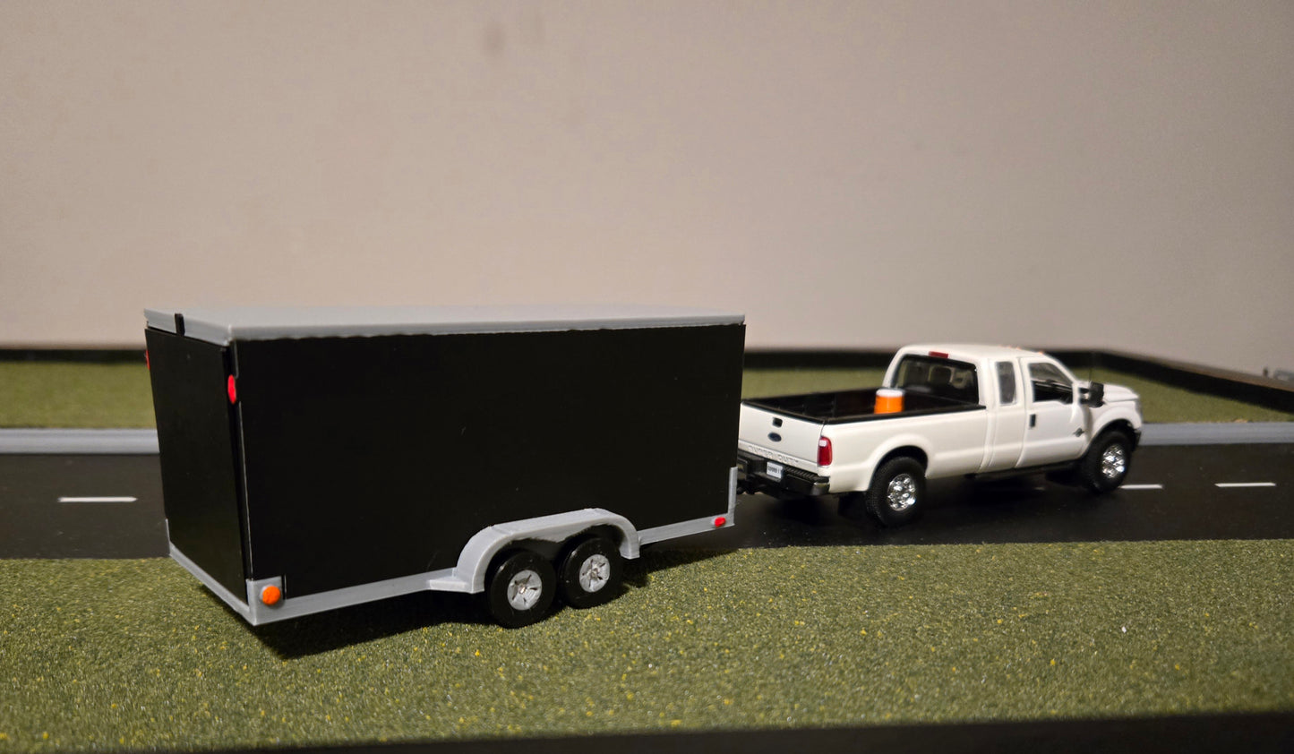 1/50 Scale 16' Cargo Trailer