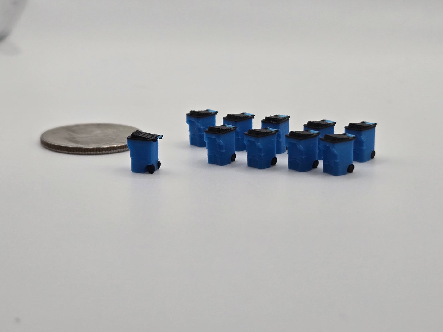 N Gauge Trash Bins *10 Pack*