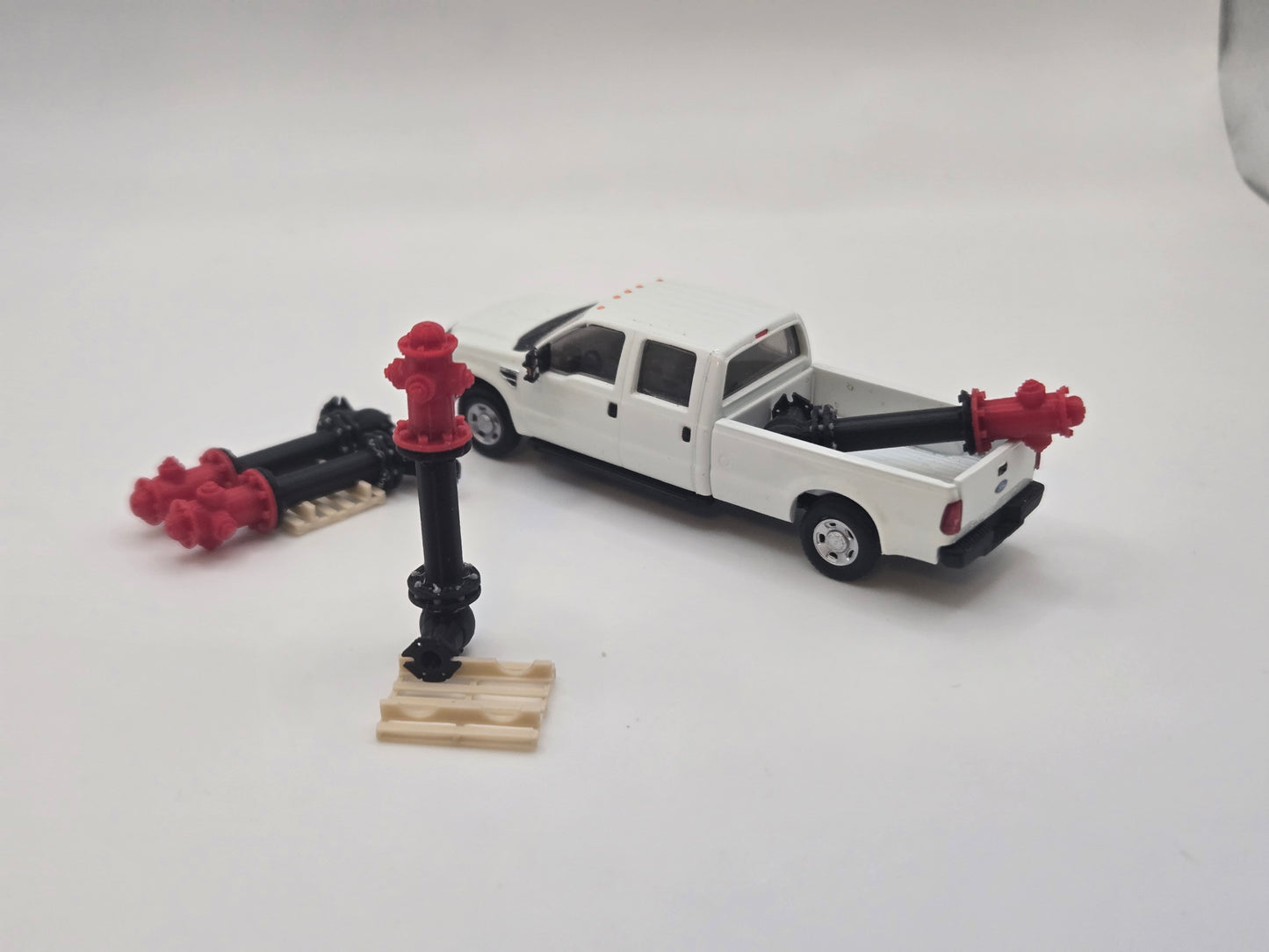 1/87 Scale Fire Hydrants with Valve *4 Pack*