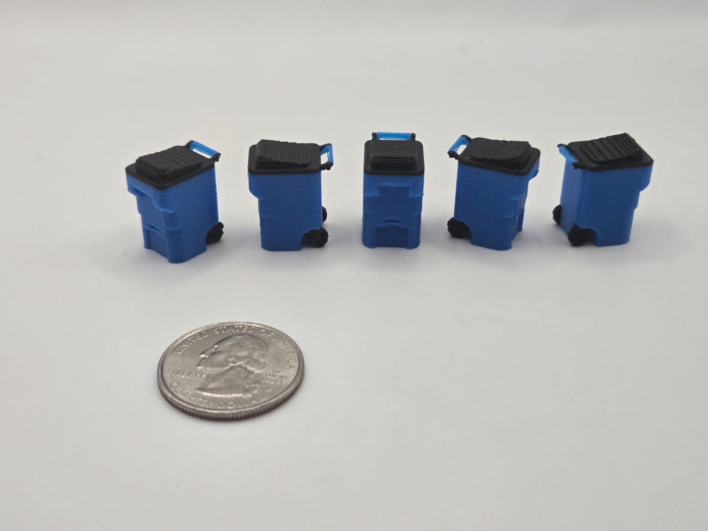 1/64 Scale Trash Bins *5 Pack*