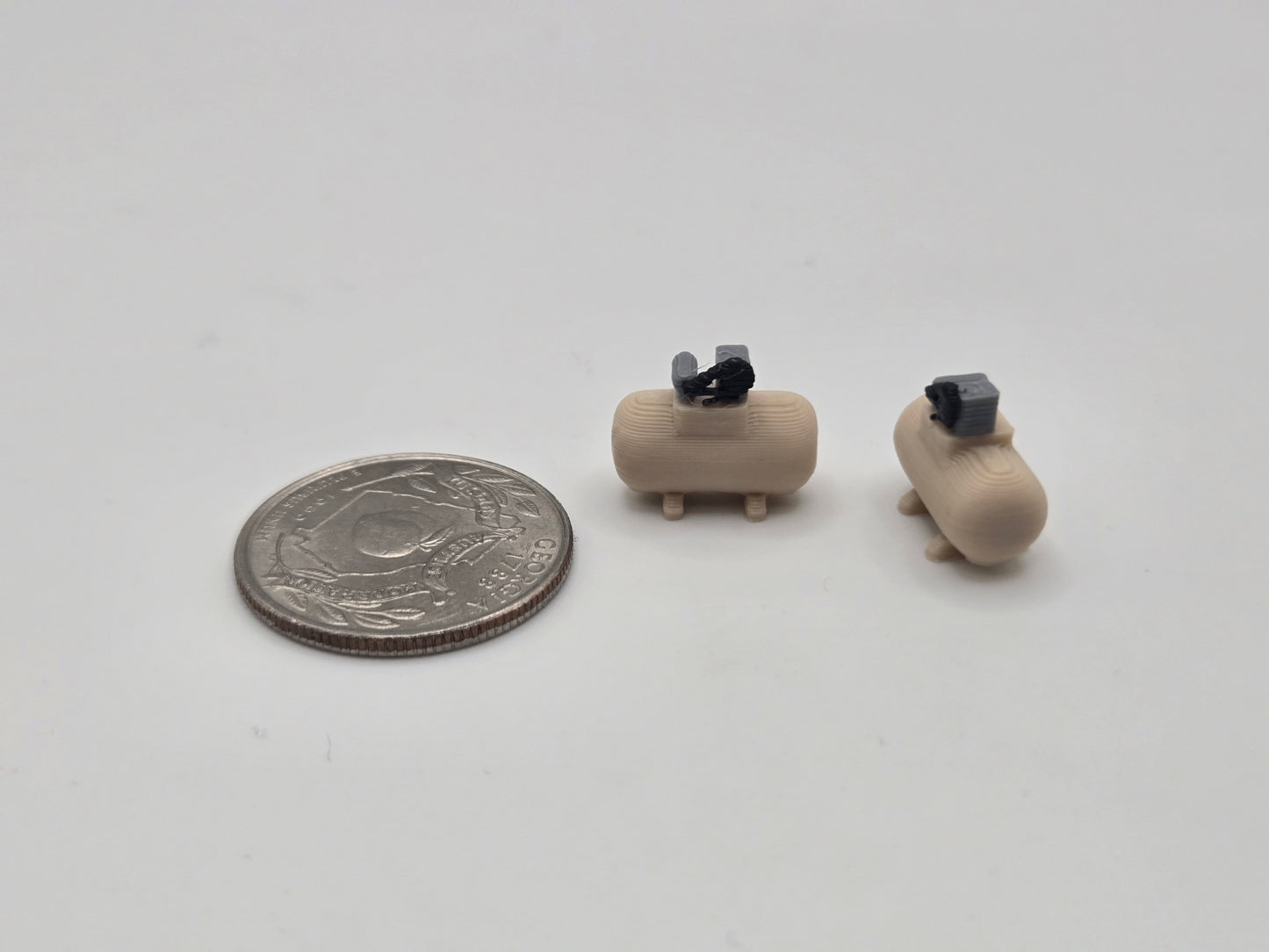 1/64 Scale Small Shop Compressor *2 Pack*