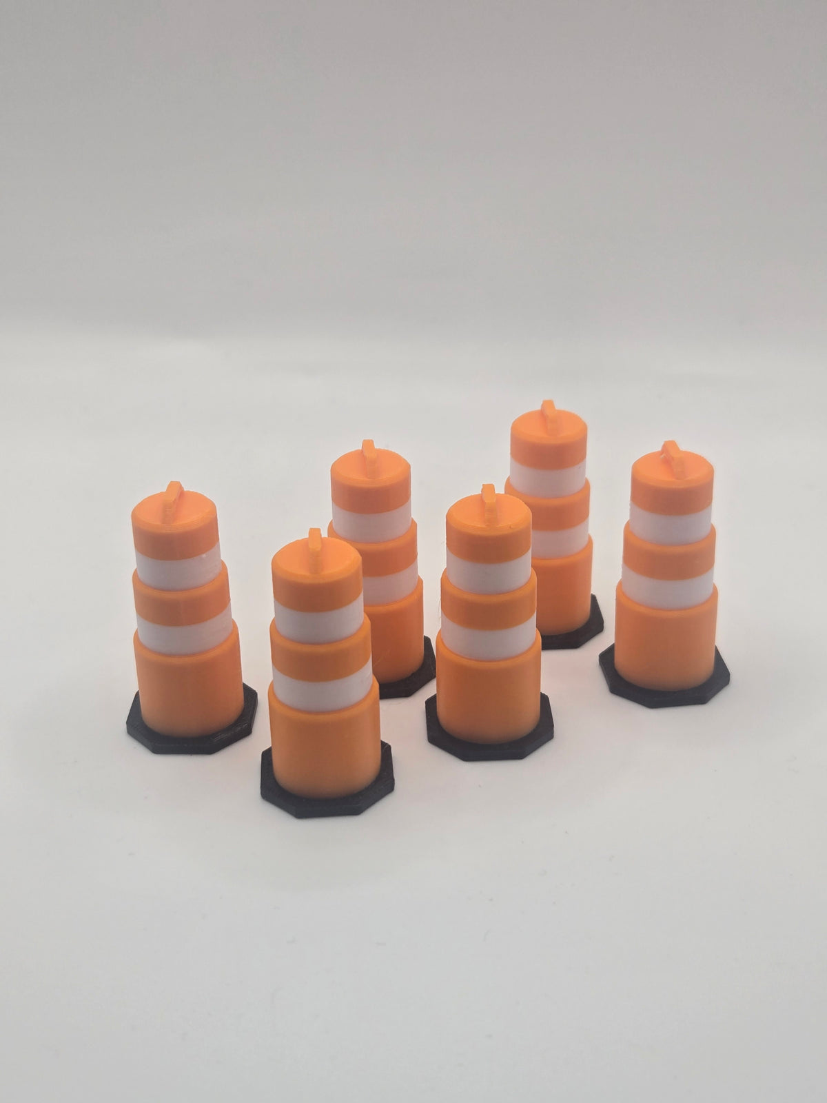 1/24 Scale Traffic Drum Barrel *6 Pack*