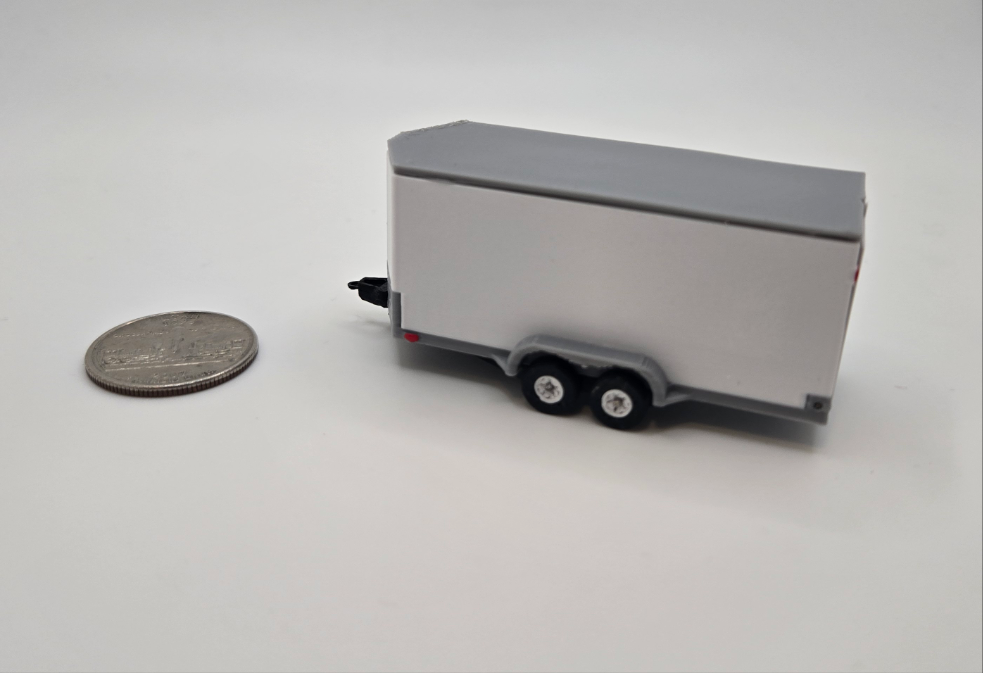 1/87 Scale Cargo Trailer