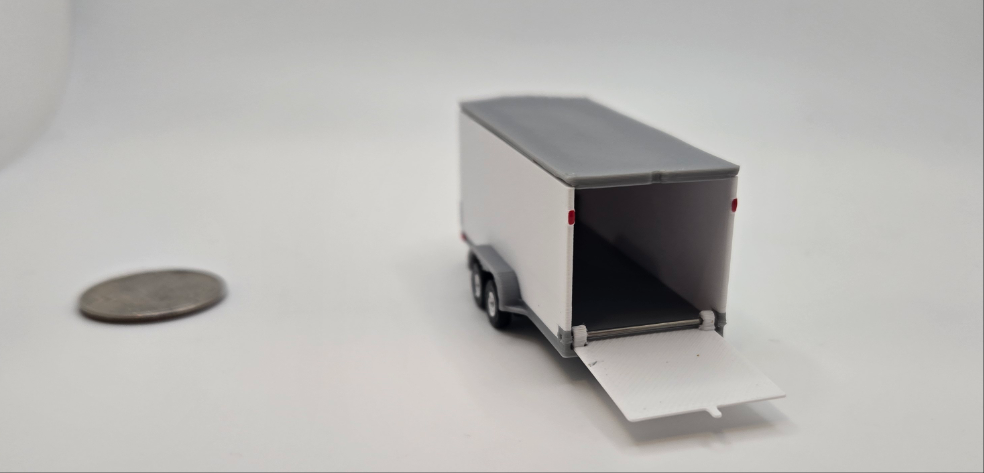 1/87 Scale Cargo Trailer