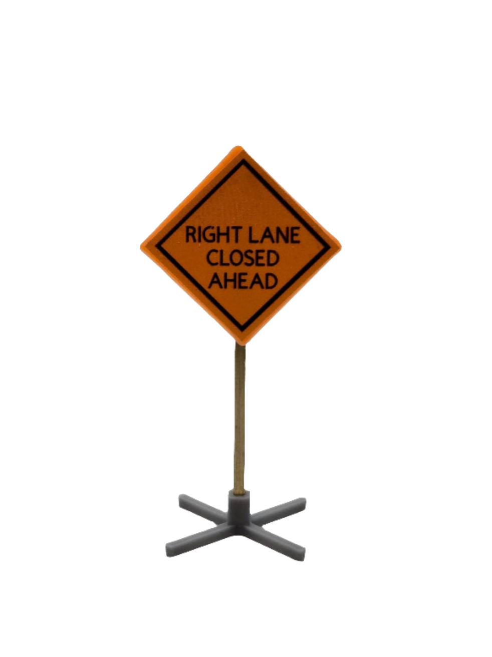 1/50 Scale Caution Sign