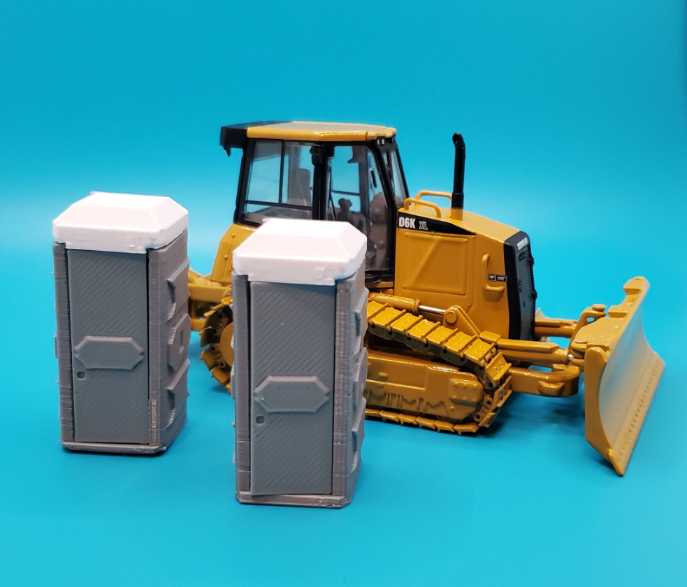1/50 Scale Porta-Potty *2-Pack*