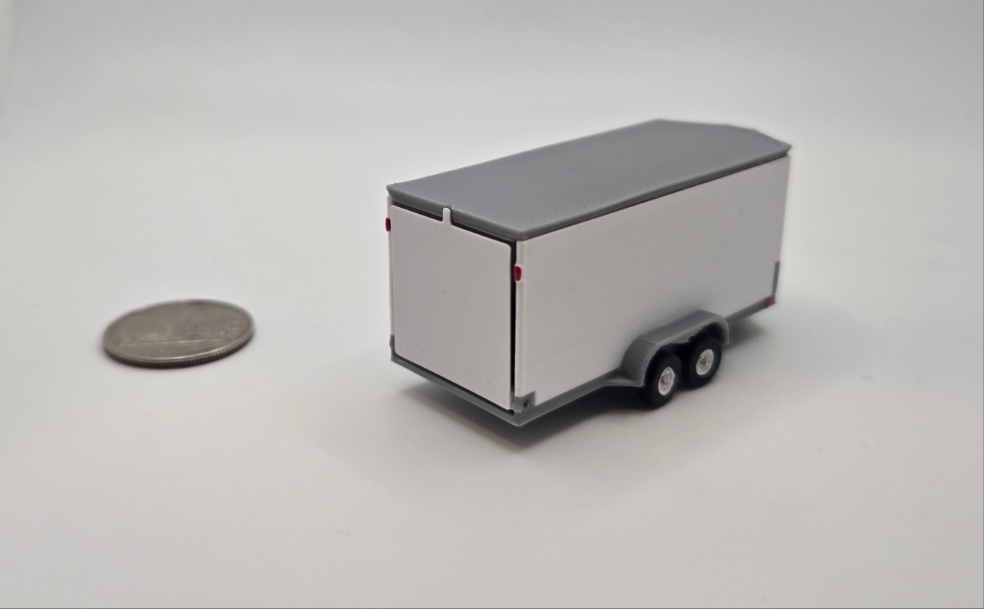 1/87 Scale Cargo Trailer