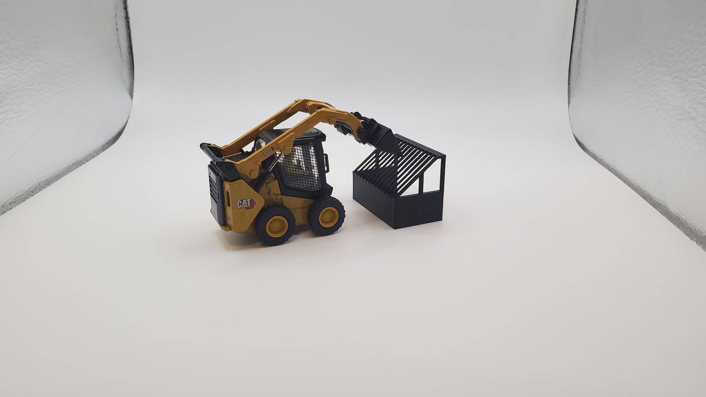 1/50 Scale Skid Steer Rock Grizzly