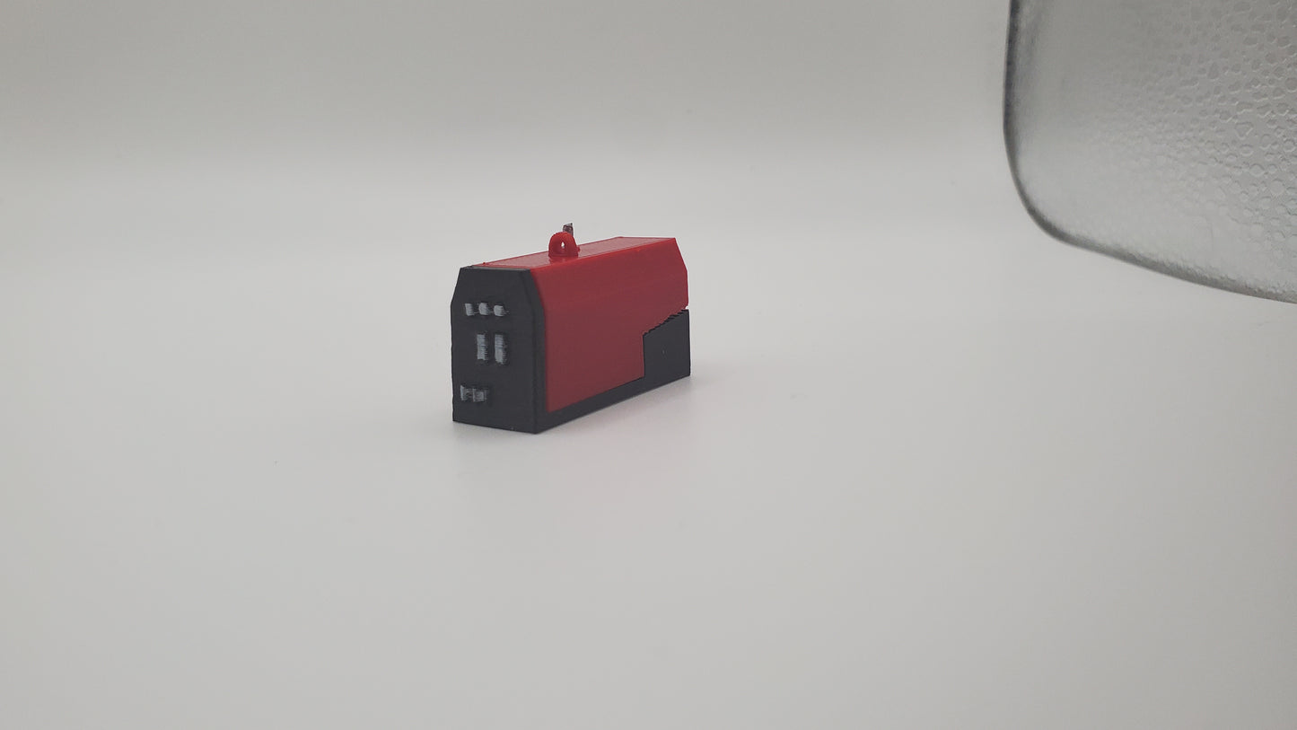1/50 Scale Service Truck Welder in Red