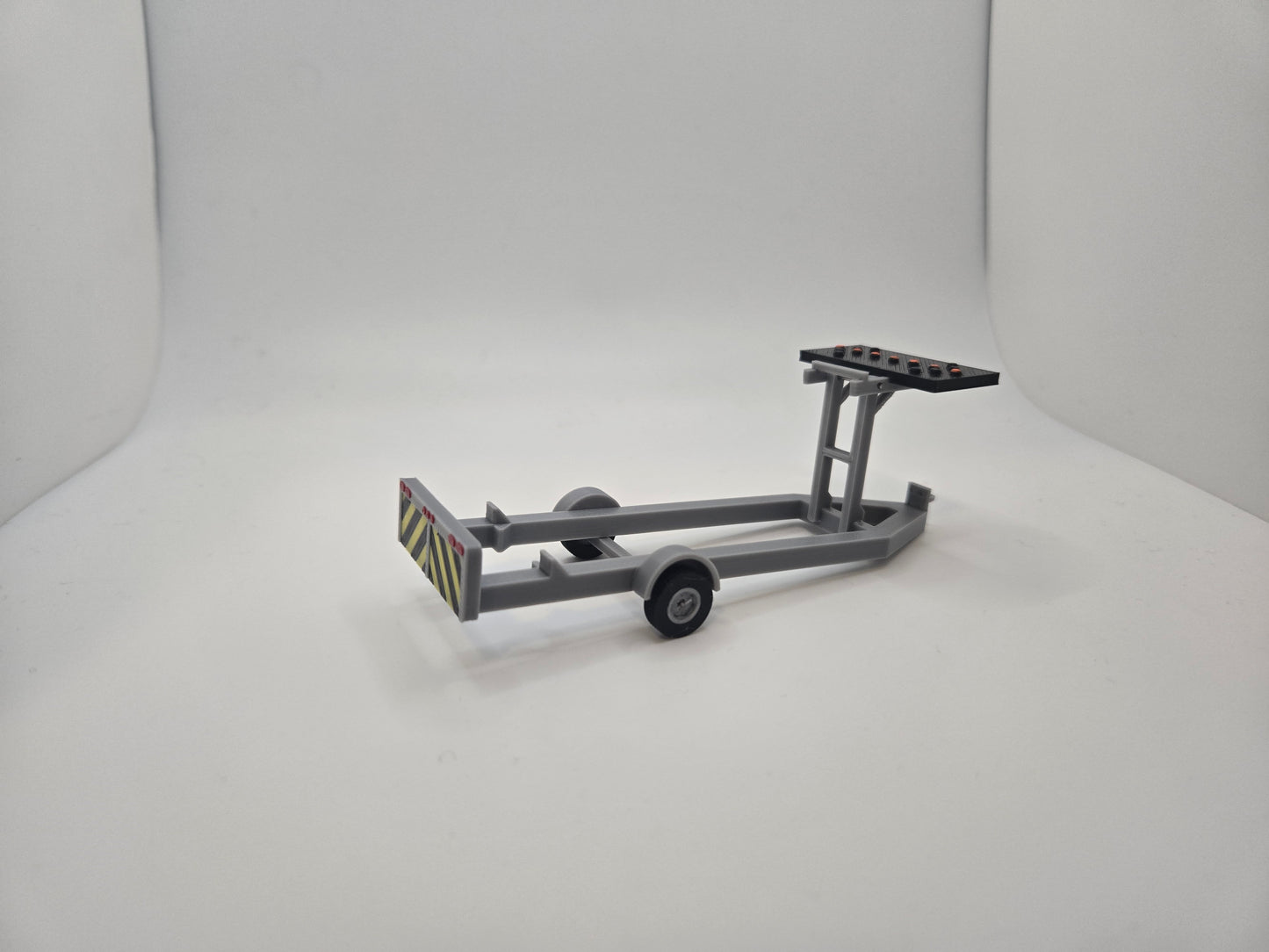 1/64 Scale Posable Attenuator Trailer