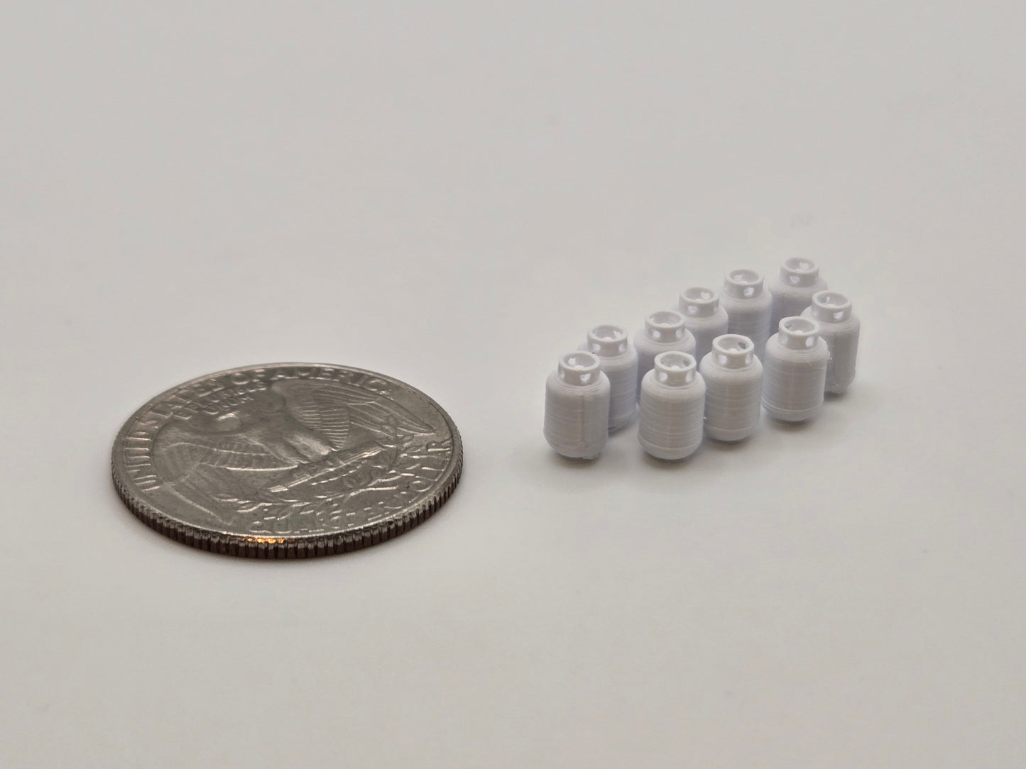 1/87 Scale 20lb Propane Cylinders *10 Pack*