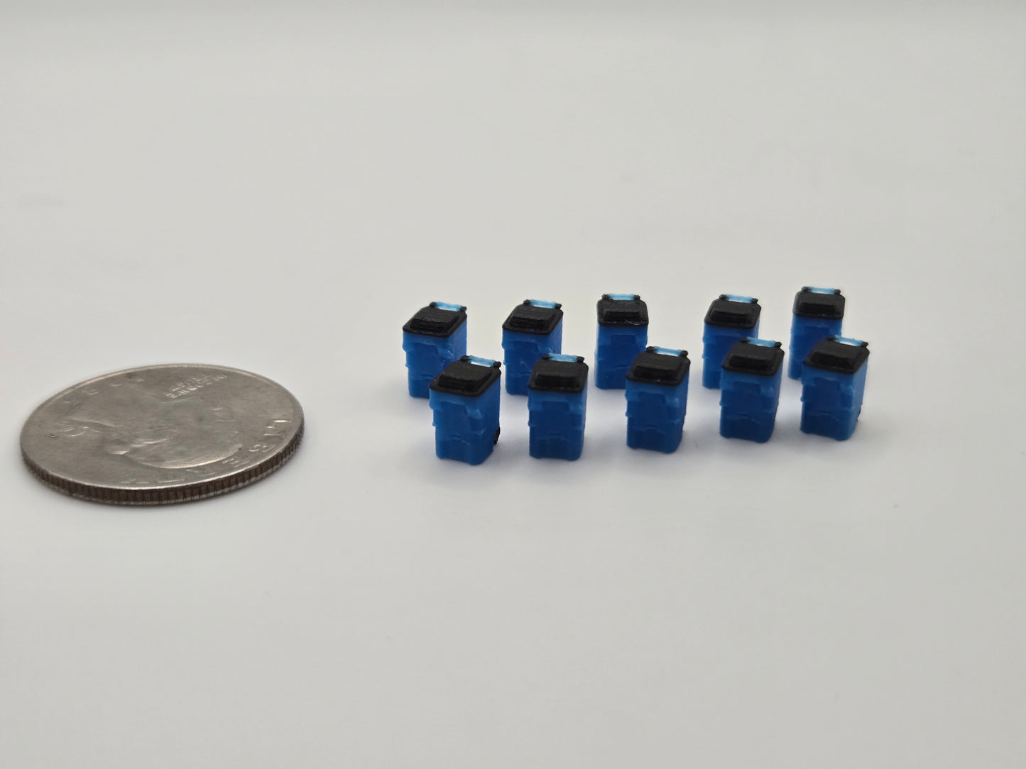 N Gauge Trash Bins *10 Pack*