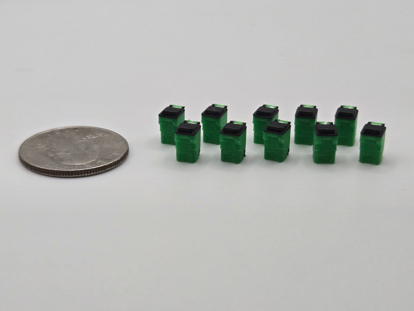 N Gauge Trash Bins *10 Pack*
