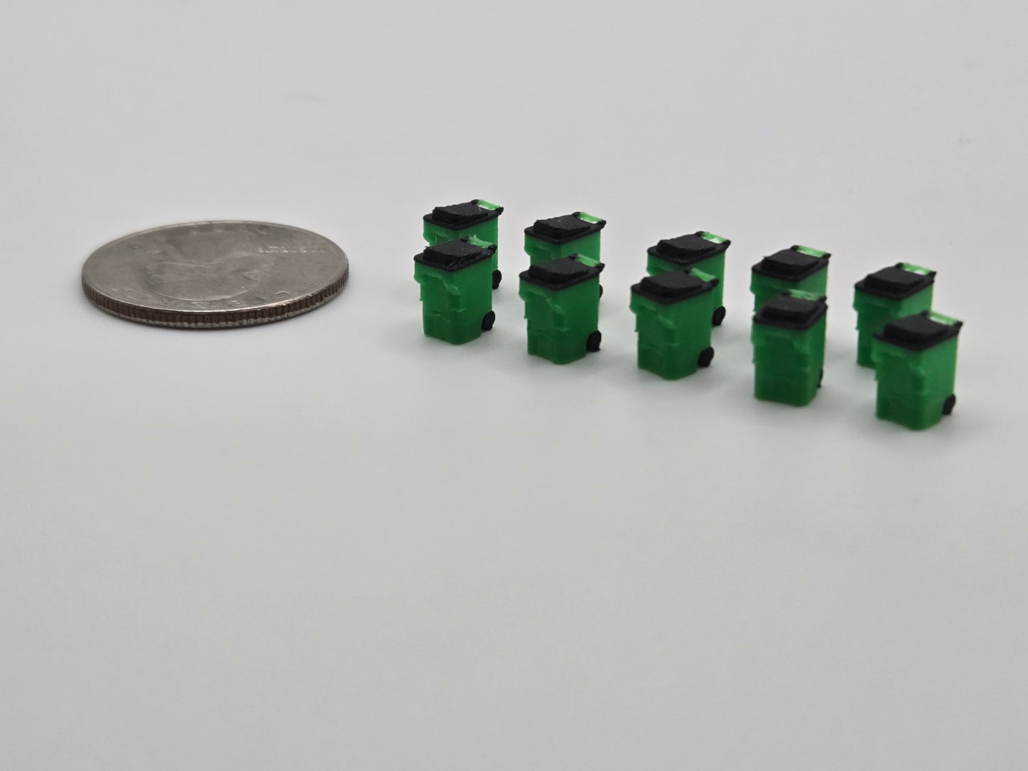 N Gauge Trash Bins *10 Pack*