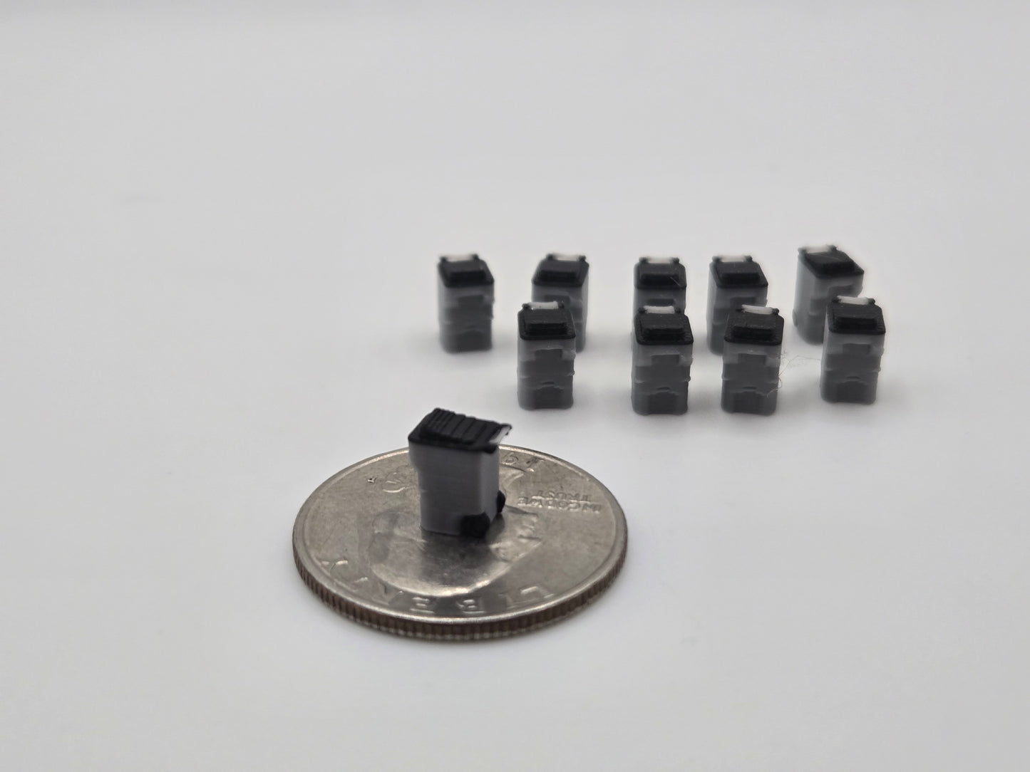 N Gauge Trash Bins *10 Pack*