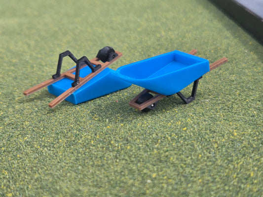 1/50 Scale Wheel Barrow *2 Pack*