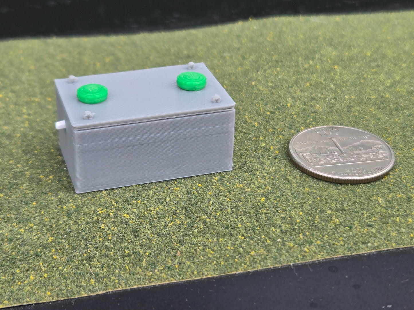 1/87 Scale 1250 Gallon Septic Tank/Grease Trap