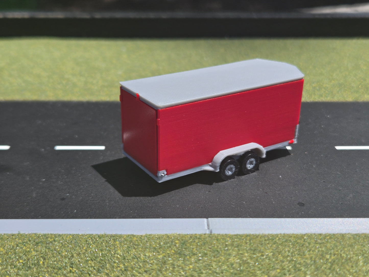 1/87 Scale 16' Cargo Trailer
