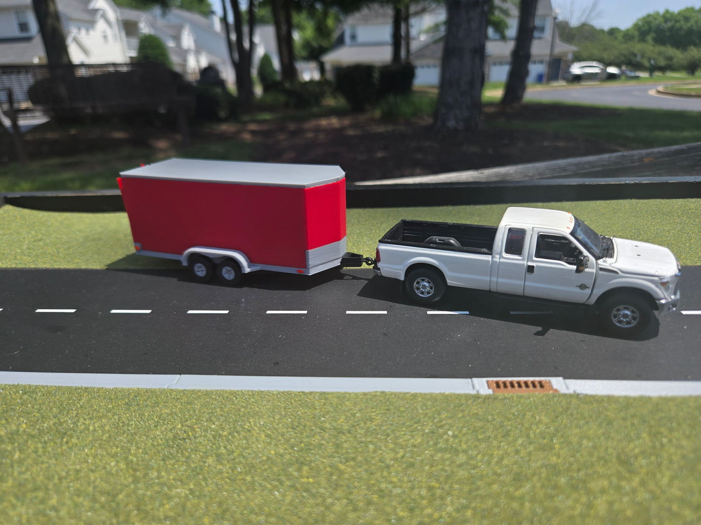 1/50 Scale 16' Cargo Trailer