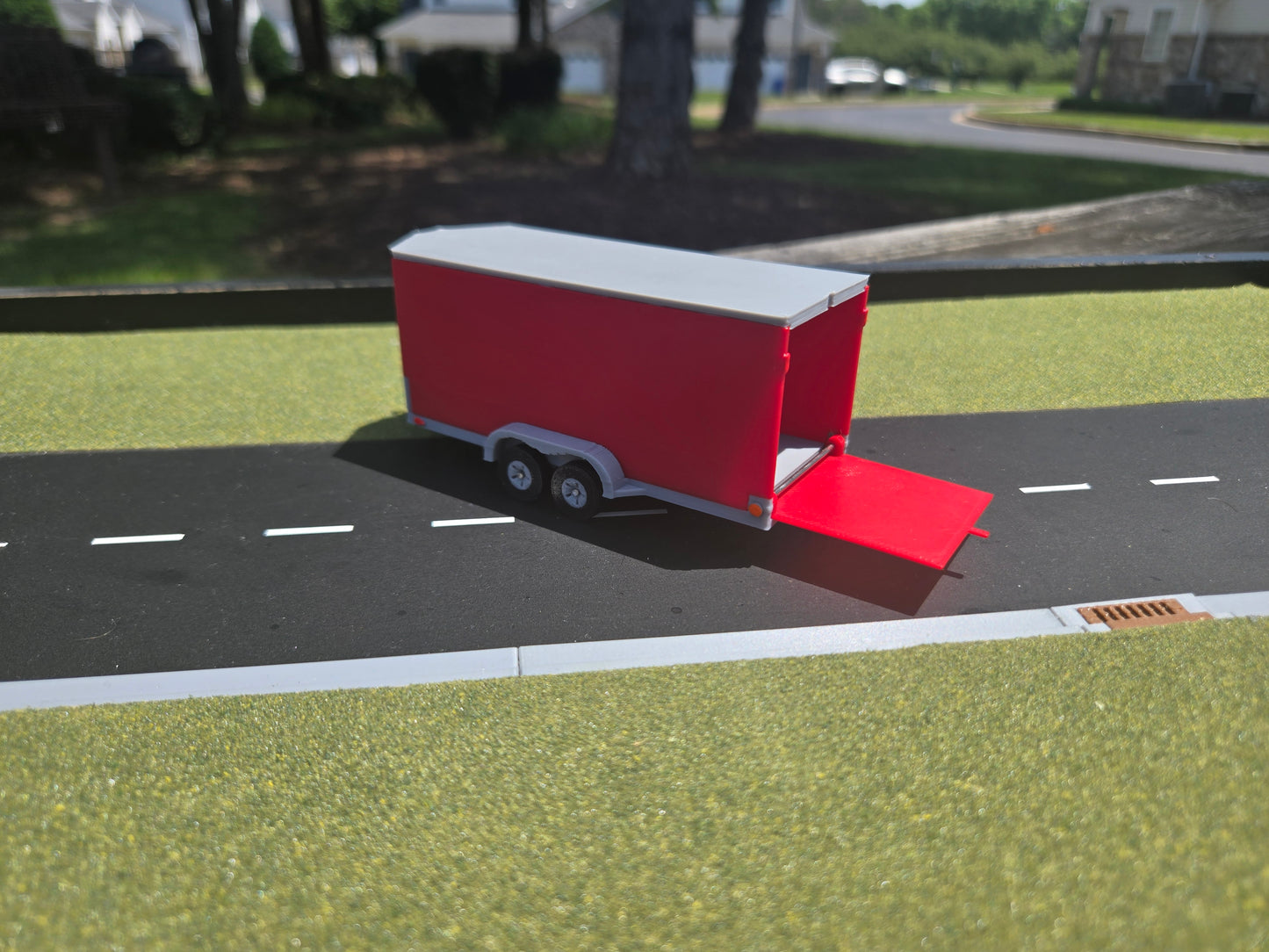 1/50 Scale 16' Cargo Trailer