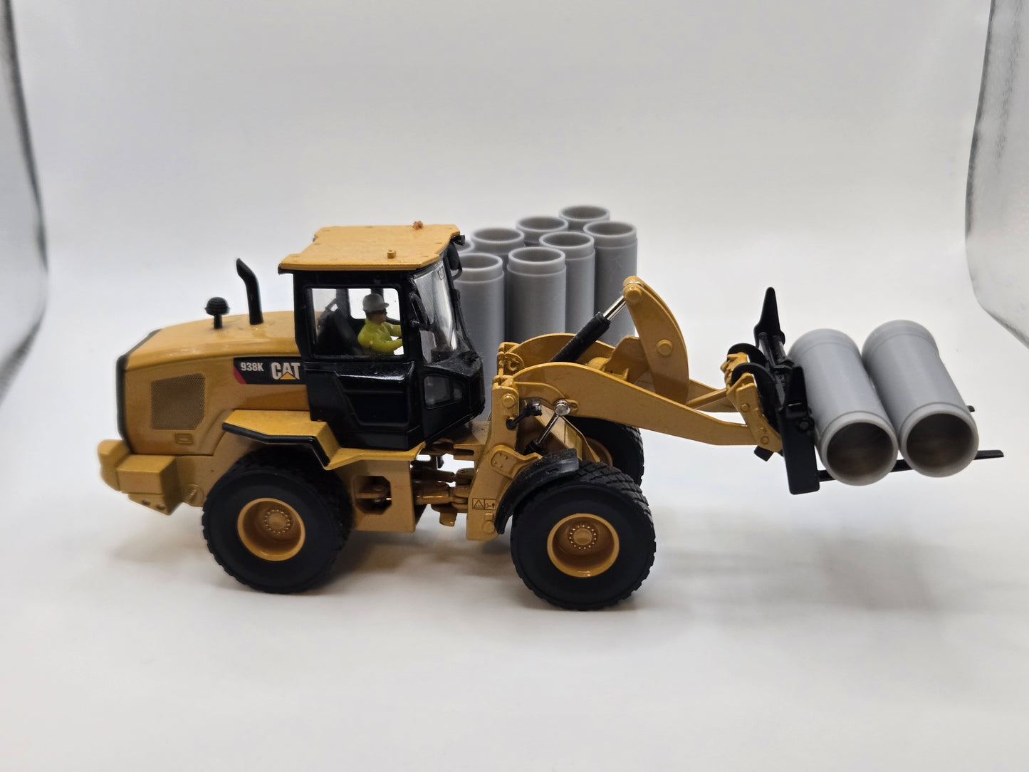 1/50 Scale 24" Reinforced Concrete Pipe RCP *10 Pack*