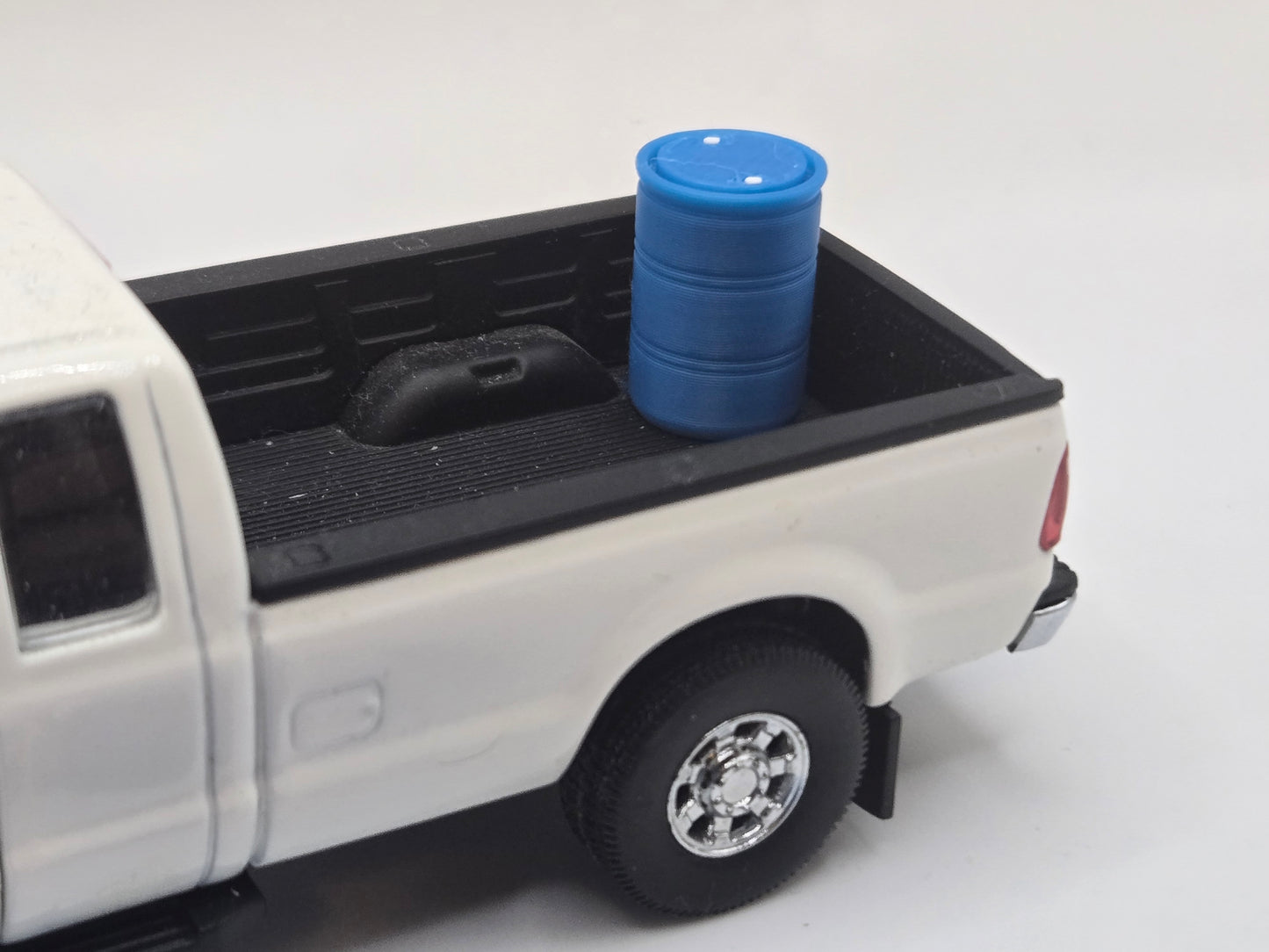 1/50 Scale Plastic 55 Gallon Drums in Blue *12 Pack*