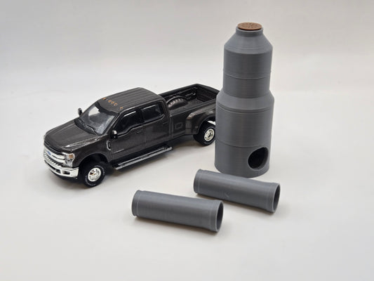 1/64 Scale Precast 60" Concentric Manhole w/ 24" Reinforced Concrete Pipe