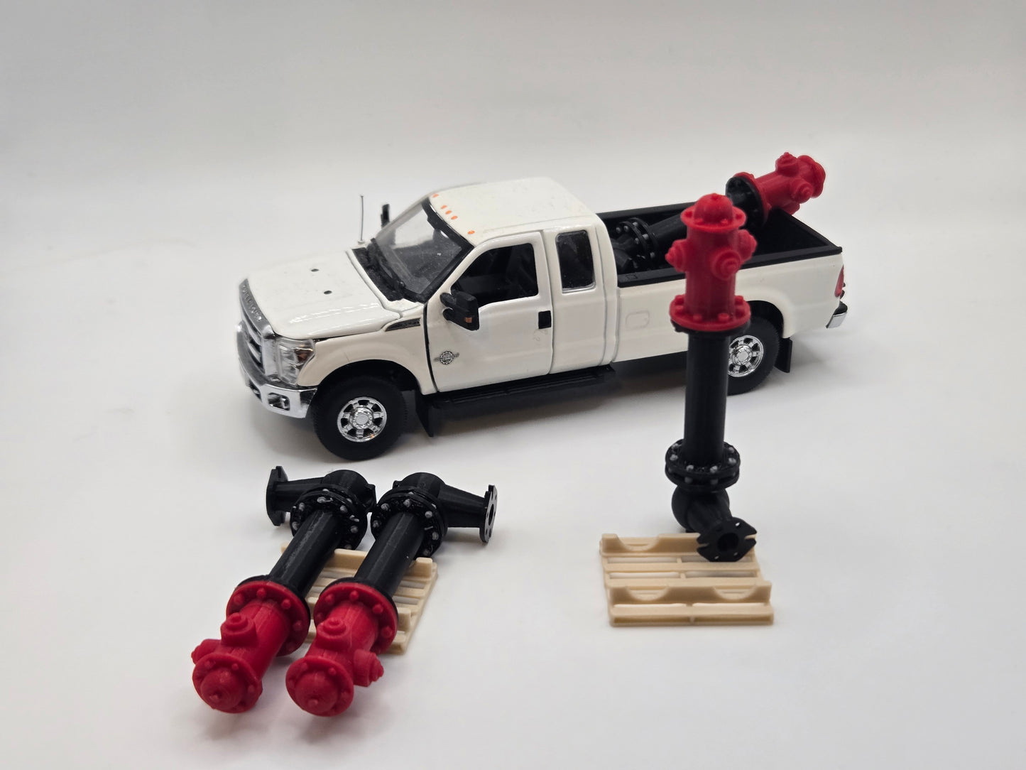 1/50 Scale Fire Hydrants with Valve *4 Pack*