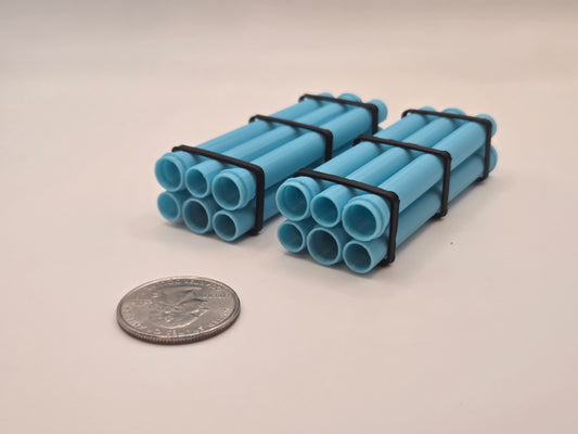 1/87 Scale 24" DR14 PVC Water Pipe *2 Pack*