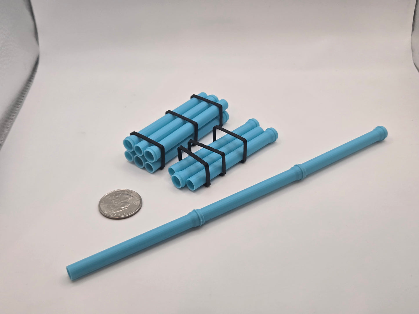 1/87 Scale 24" DR14 PVC Water Pipe *2 Pack*