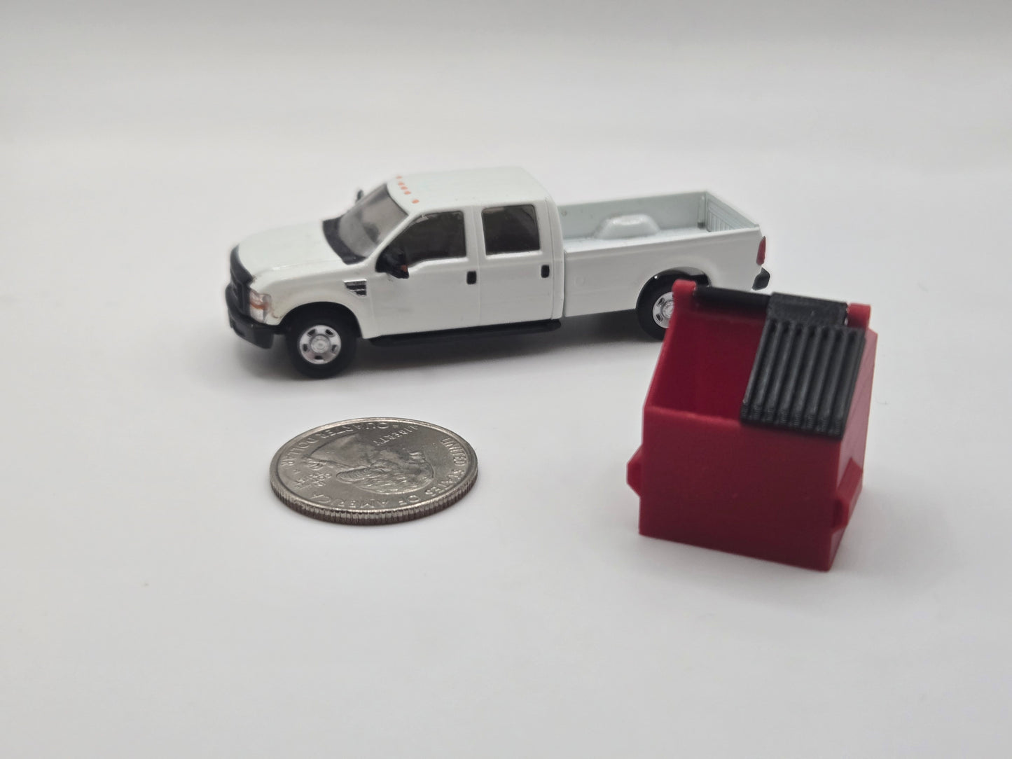 1/87 Scale 8 Yard Dumpster