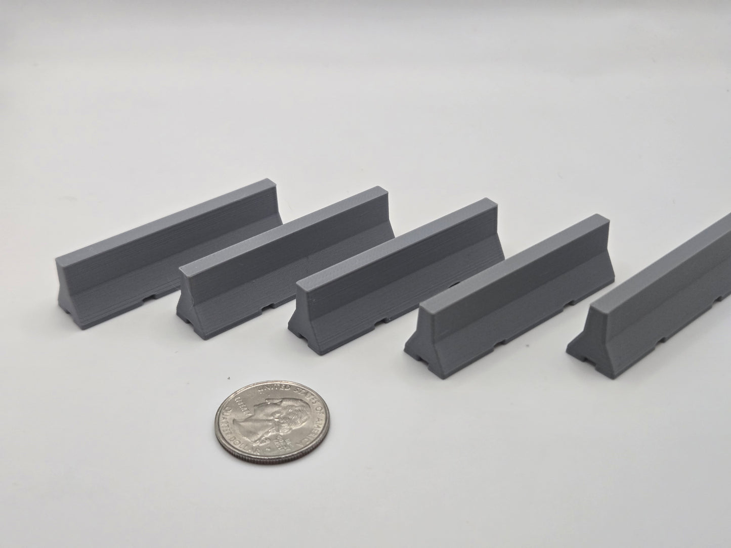 1/50 Scale Jersey Barriers *5 Pack*