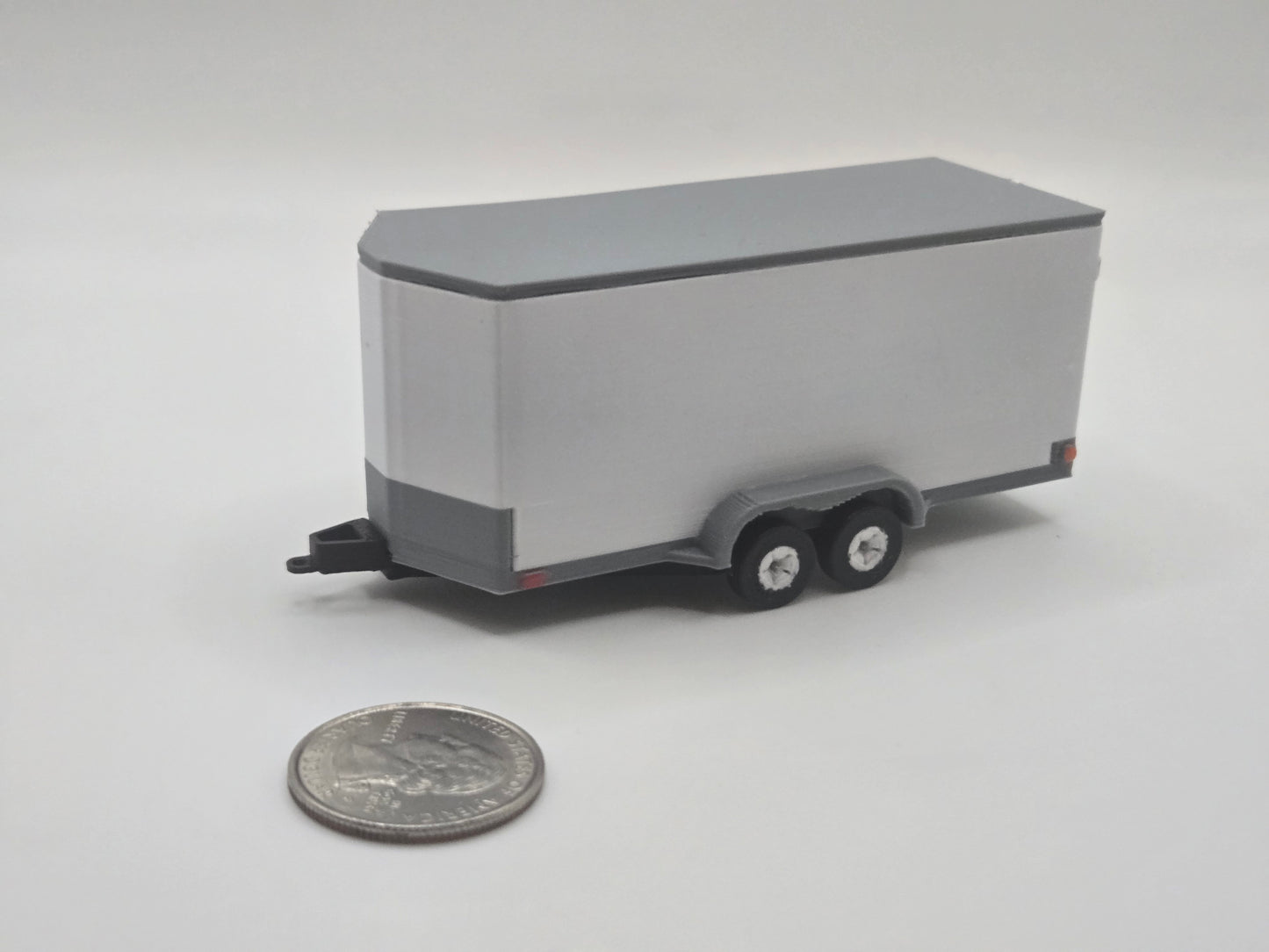 1/64 Scale 16' Cargo Trailer