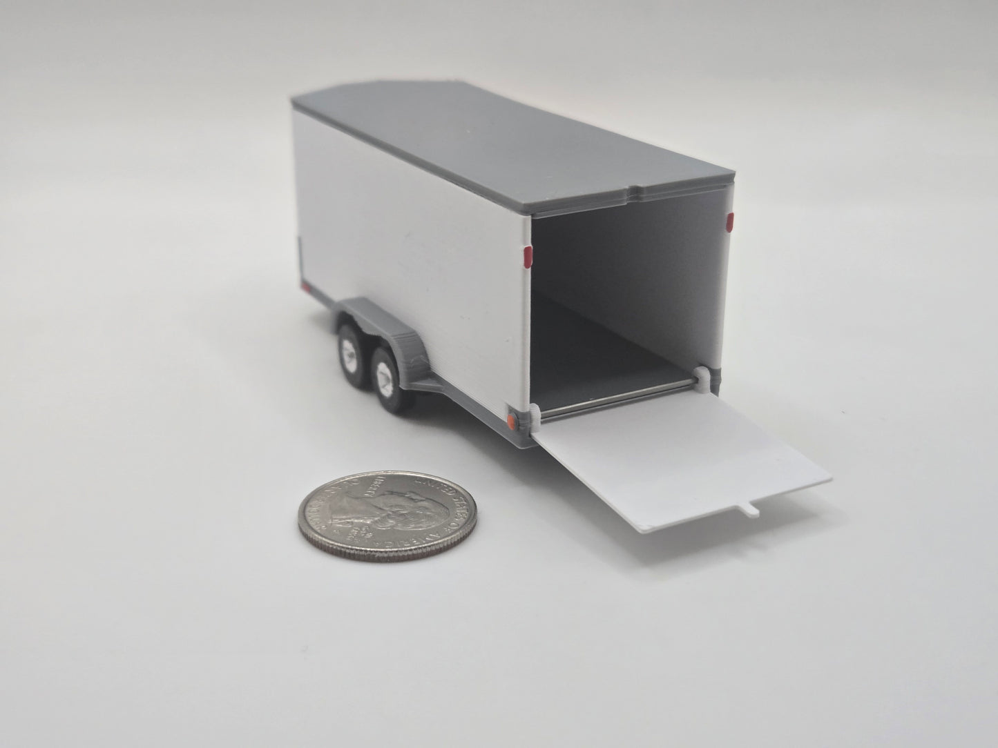 1/64 Scale 16' Cargo Trailer