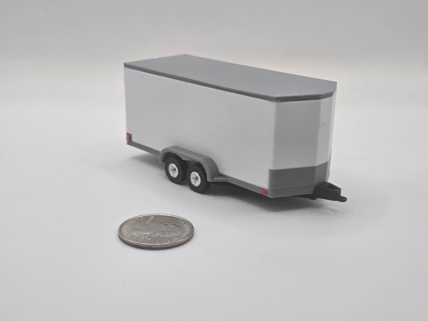 1/64 Scale 16' Cargo Trailer
