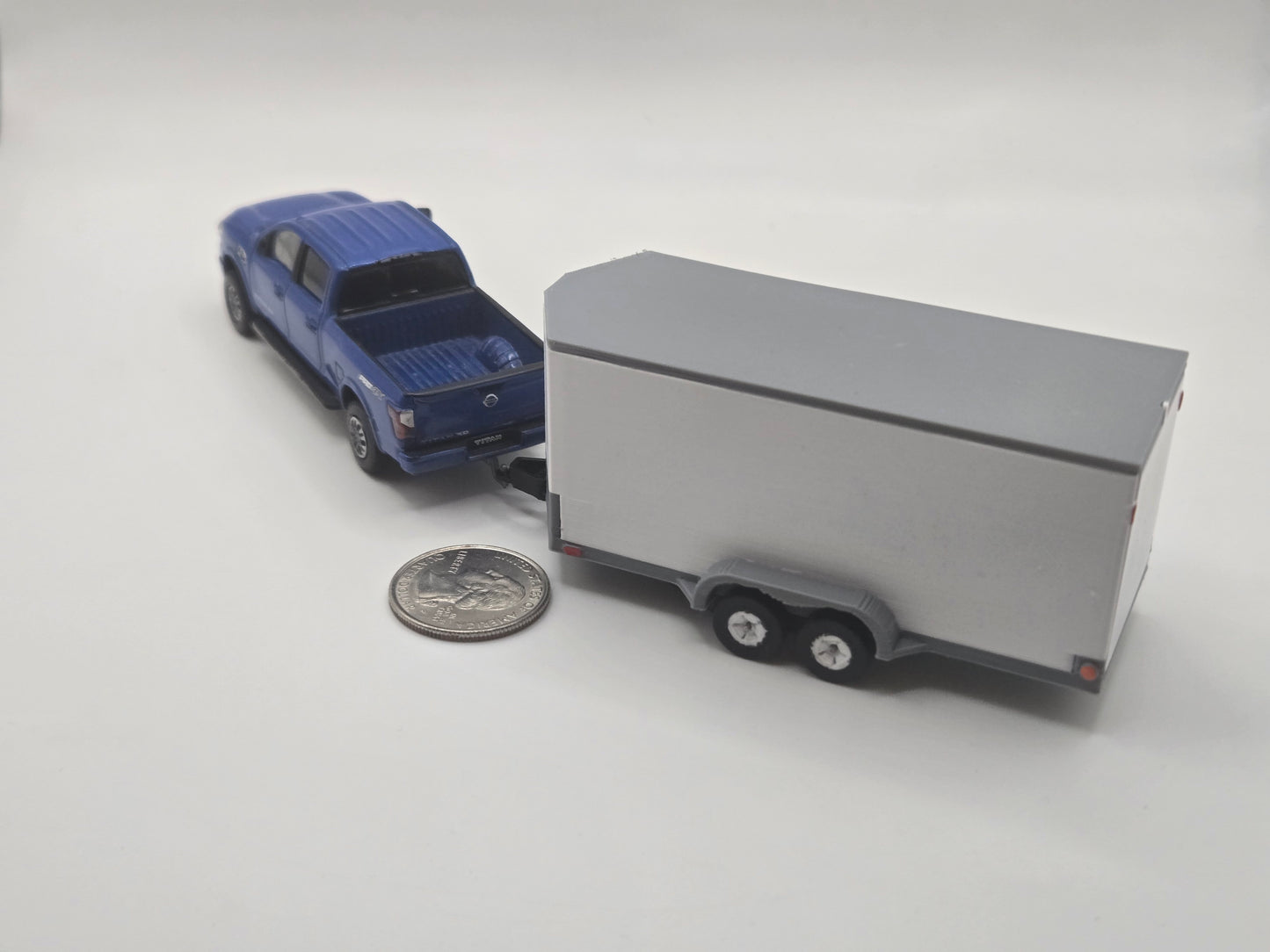 1/64 Scale 16' Cargo Trailer