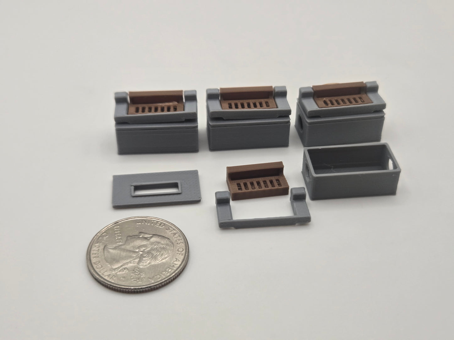 1/64 Catch Basin with Curb Inlet *4 Pack*