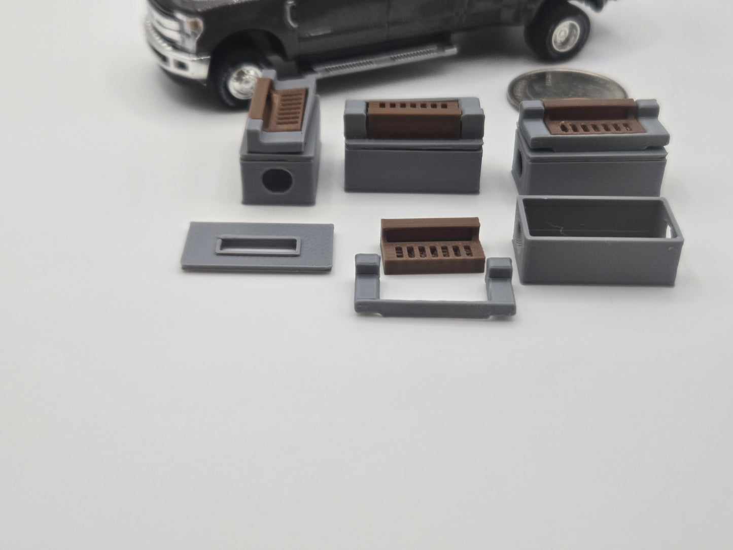 1/64 Catch Basin with Curb Inlet *4 Pack*