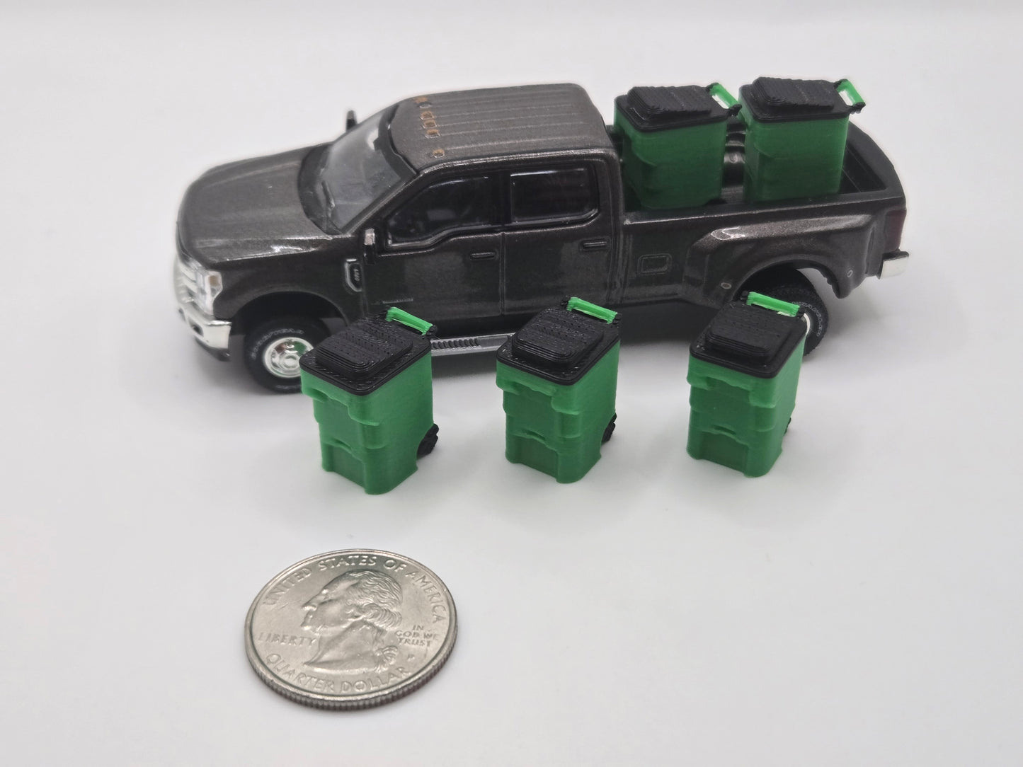 1/64 Scale Trash Bins *5 Pack*