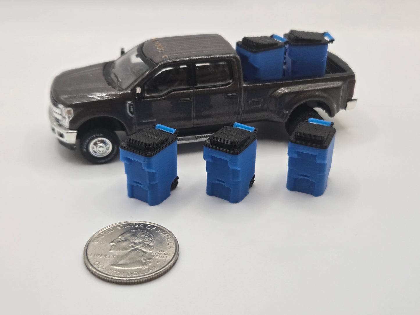1/64 Scale Trash Bins *5 Pack*