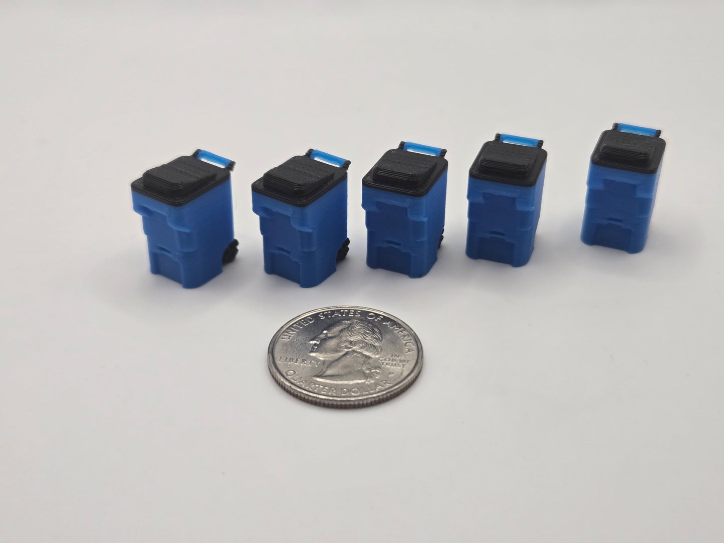 1/64 Scale Trash Bins *5 Pack*
