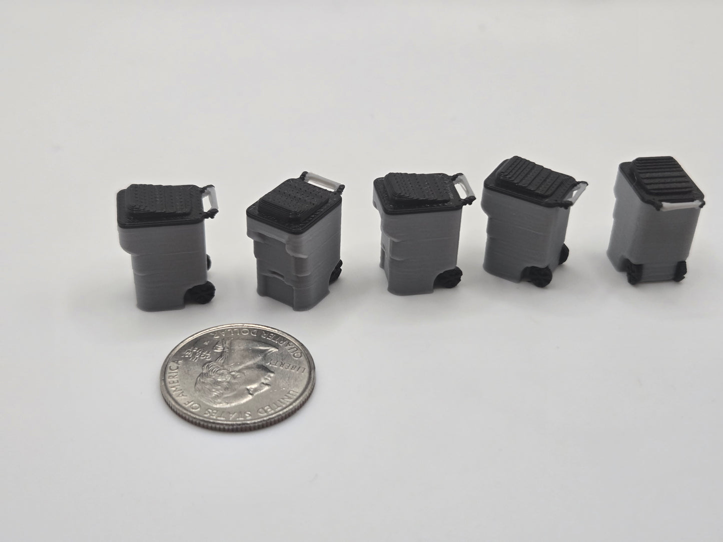 1/64 Scale Trash Bins *5 Pack*