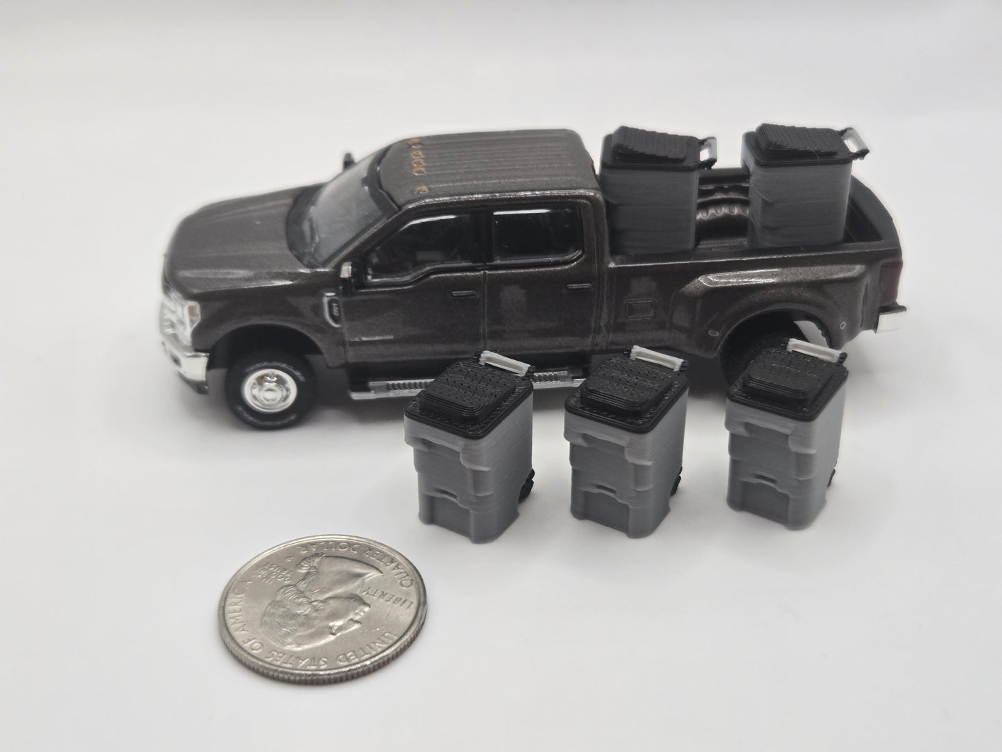 1/64 Scale Trash Bins *5 Pack*