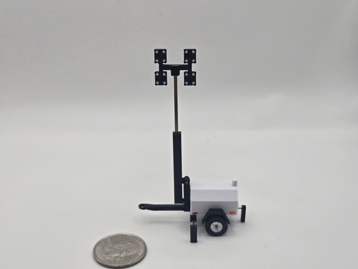 1/64 Scale Posable LED Light Tower