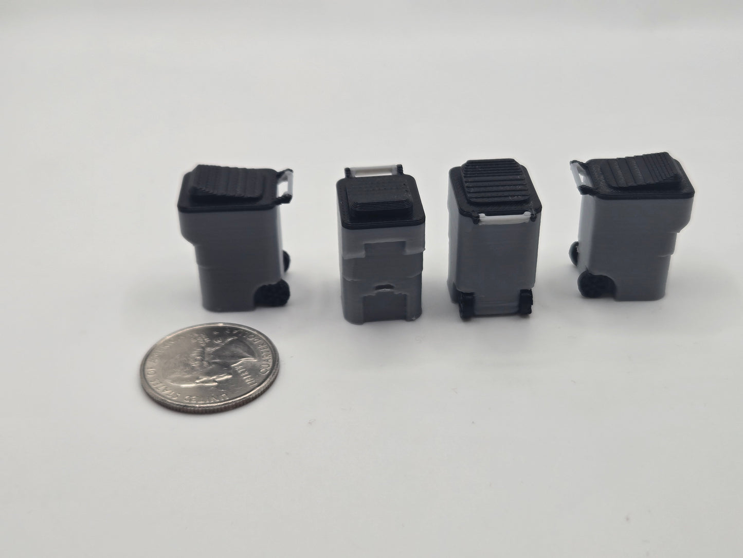 1/50 Scale Trash Bins *4 Pack*
