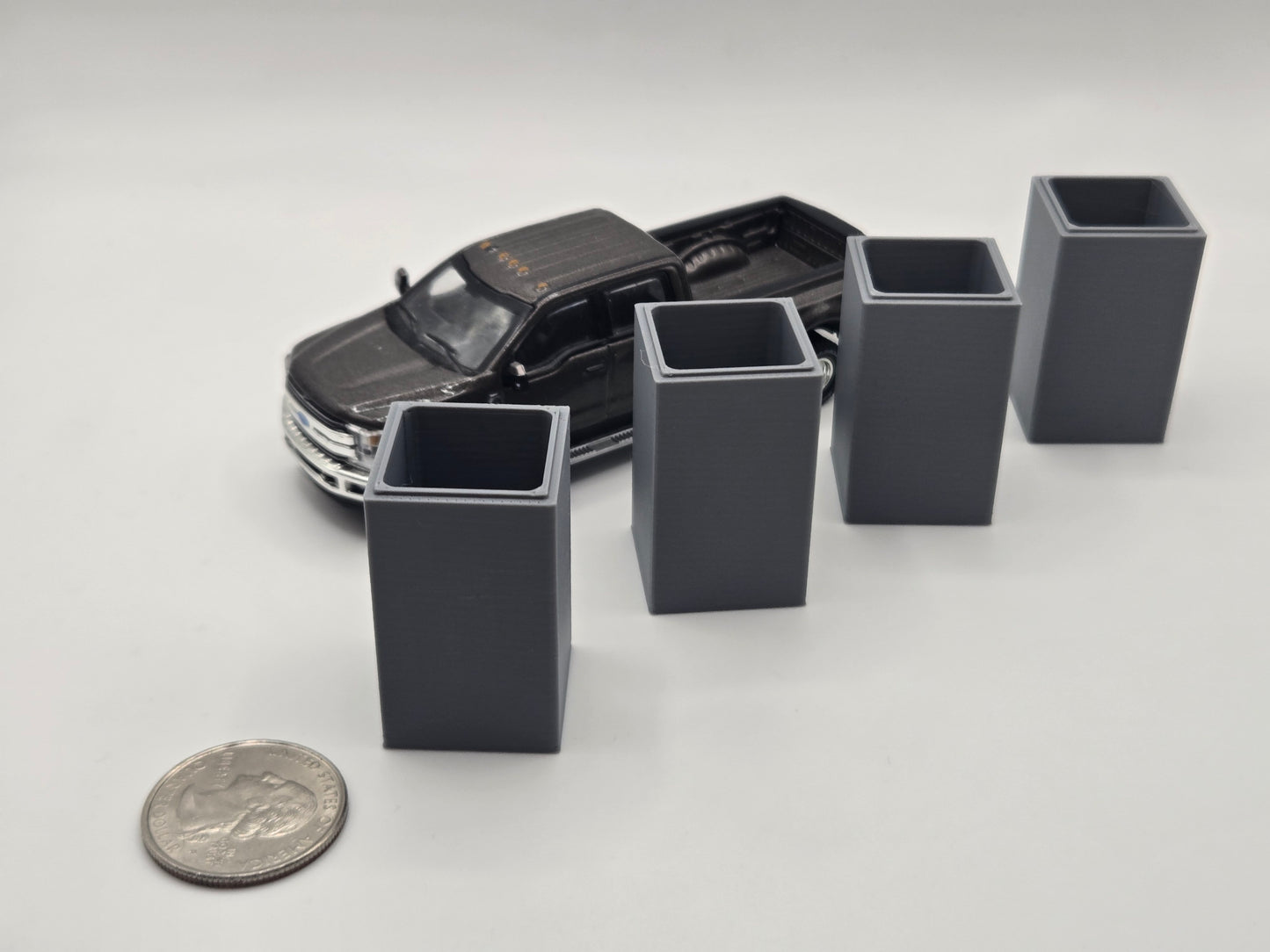 1/64 Scale 4'x4'x8' Monolithic Box Culverts *4 pack*