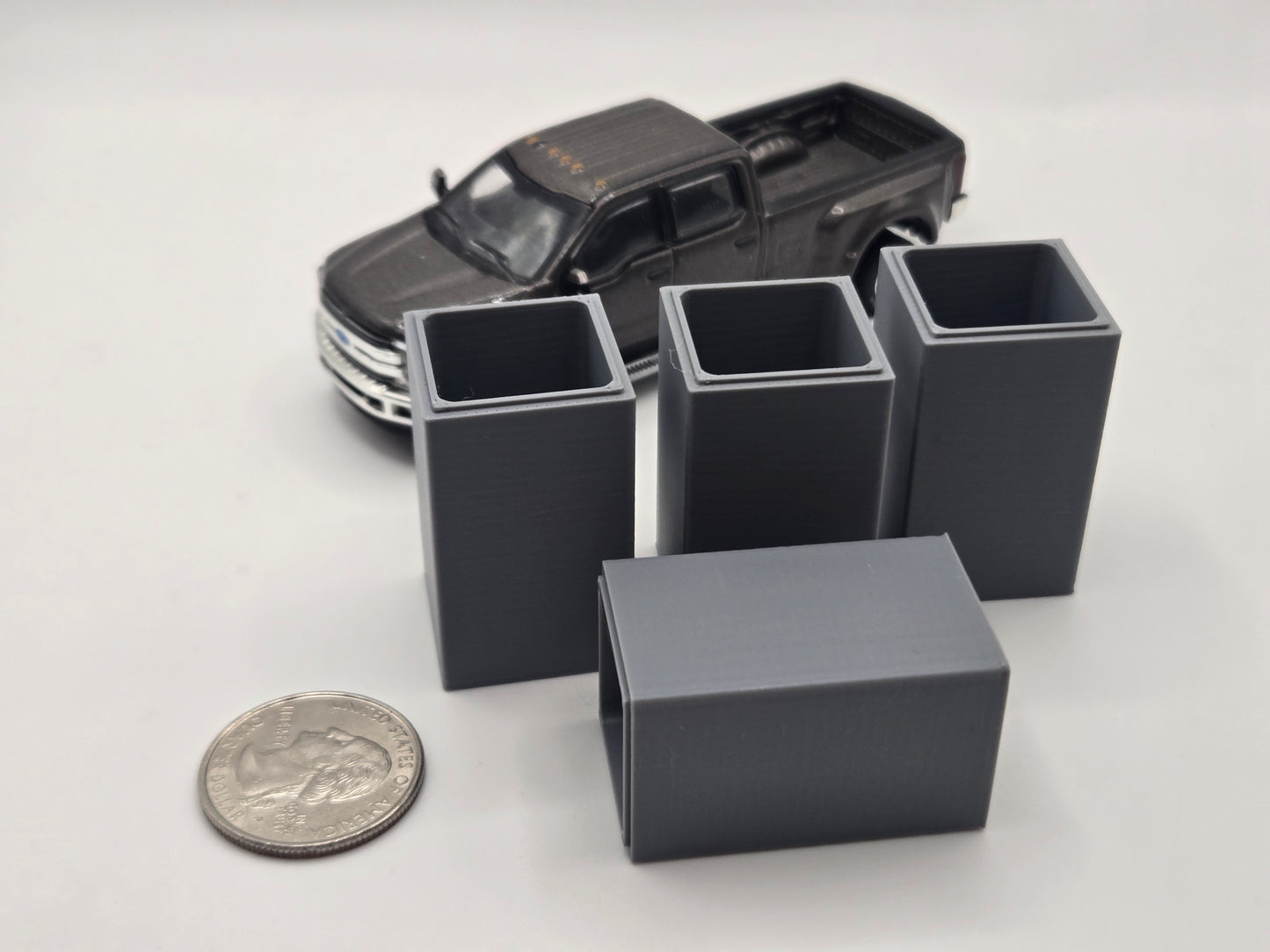 1/64 Scale 4'x4'x8' Monolithic Box Culverts *4 pack*